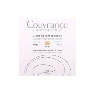 COUVRANCE Crème Compact Fini Mat Beige 2.5 10g
