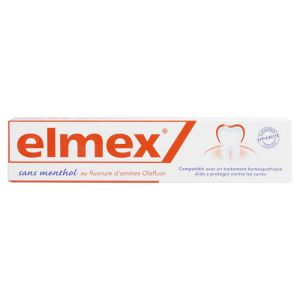 Elmex Dent Sans Menthe Tub 75m