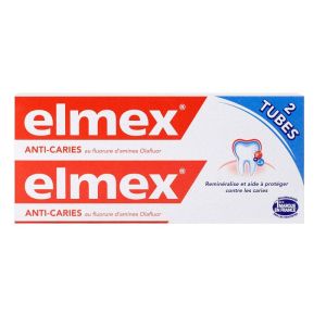 Elmex Dent Prot/cari Pack2x75m
