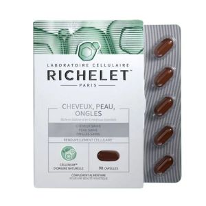 RICHELET Cheveux, Peau, Ongles, 90 capsules