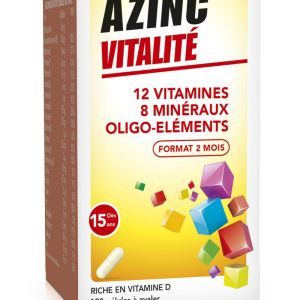 Azinc vitalité 120 Gélules (2mois)