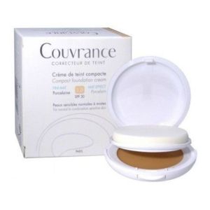 COUVRANCE Crème Compact Porcelaine mat 1.0 10g
