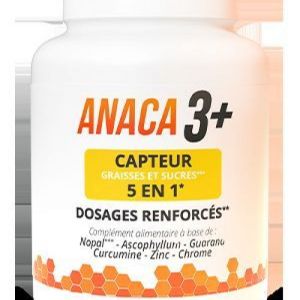 Anaca3 + Capteur de Graisses 5en1 120 gélules