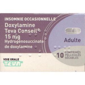 Doxylamine 15mg Tev Cons Cpr S