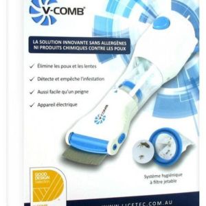 V-comb Aspirateur Poux/lente