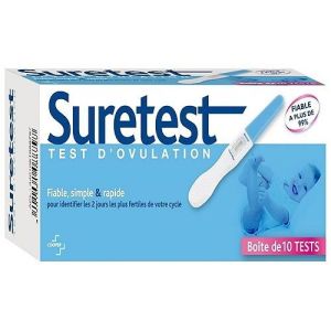 Suretest Test Ovulation 10