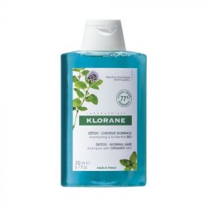 Klorane shampoing detox menthe 200ml