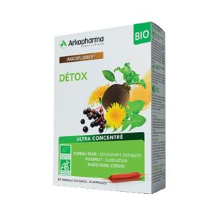 Arkofluide Detox Bio 20 Ampoules