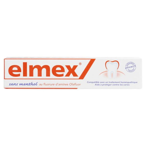 Elmex Dent Sans Menthe Tub 75m