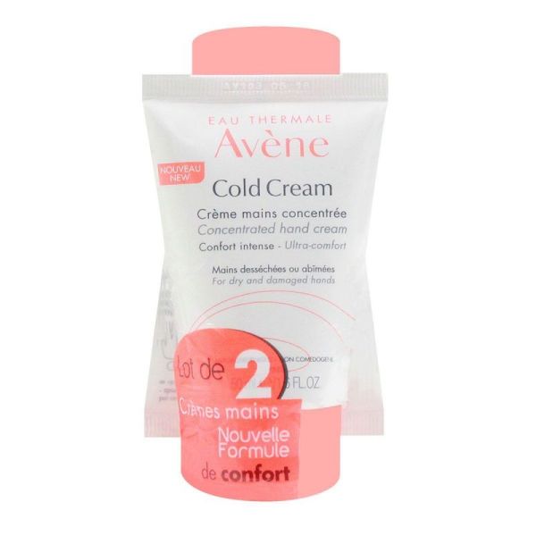 Avene Cold Cream Concentrée Crème Main 50ml lot de 2