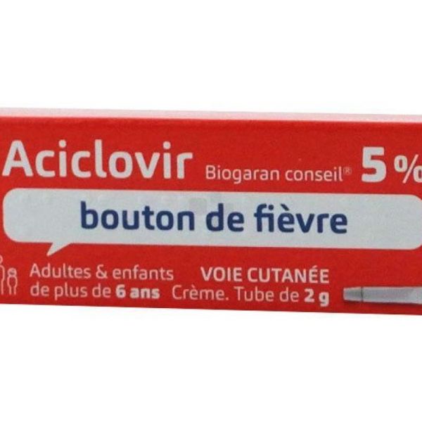 Aciclovir 5% Biog Cons Cr Tub