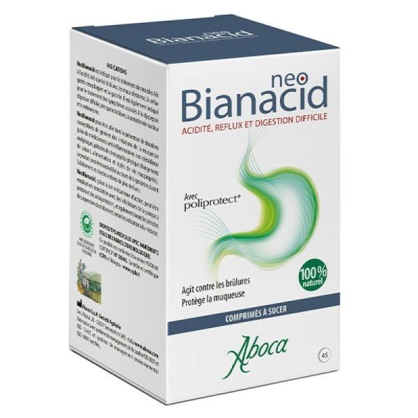 NEOBIANACID Acid Reflux 45 Comprimés