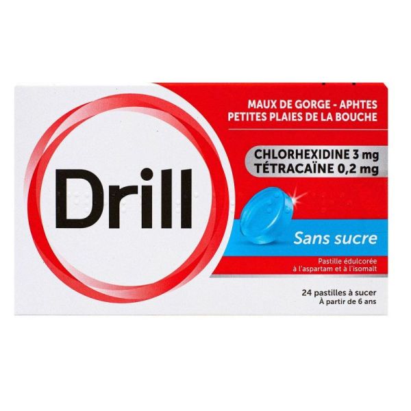 Drill Pastilles à Sucer S/s 24