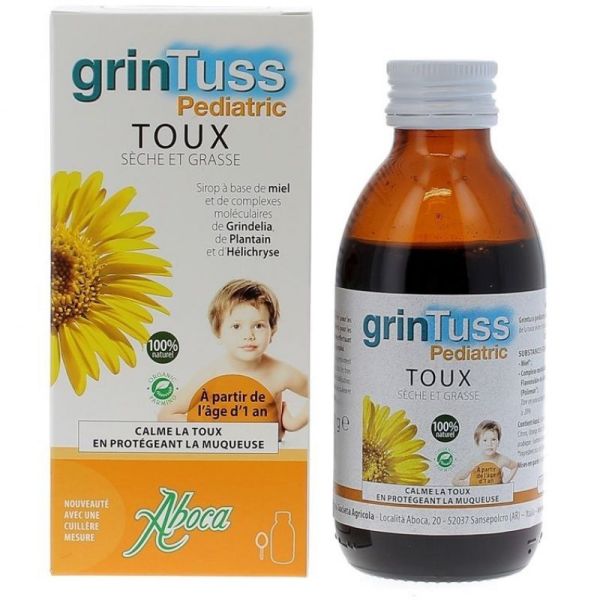 GRINTUSS Toux Sirop Pediatric 128G