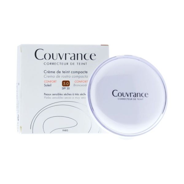 COUVRANCE Crème Compact Soleil confort 5.0 10g