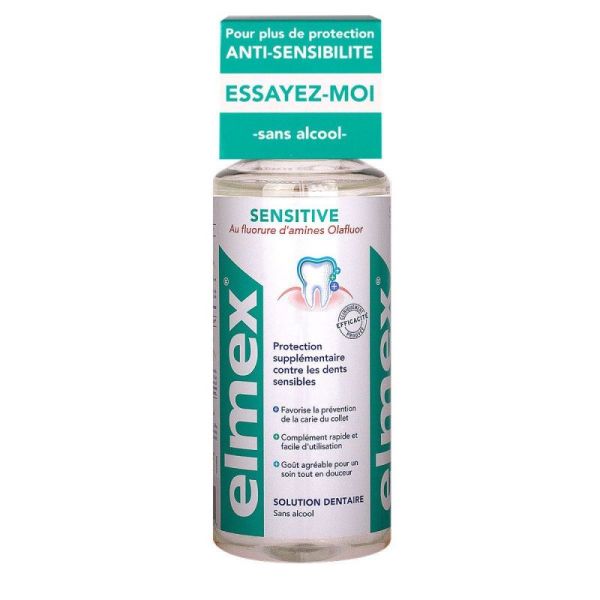 Elmex Sensitive Sol Dent 400ml